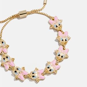Daisy Duck Gold and Pink Character Bracelet